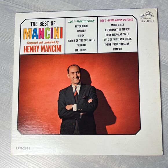 The Best of Mancini vinyl - Picture 1 of 6